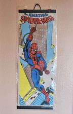 Vintage SPIDER MAN  Pennant Banner 1980  Comic Toy 12