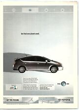 2003 TOYOTA PRIUS GET THAT NEW PLANET SMELL GET THE FEELING PRINT AD Z2747 picture