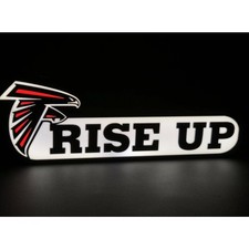 Atlanta Falcons Rise Up Sign Lightbox picture