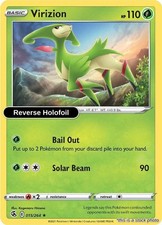 Virizion : SWSH08 Reverse Holofoil - 015/264 Lightly Played picture