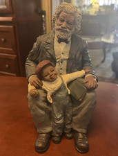 All God's Children Frederick Douglass Figurine #26 Martha With Certificate picture