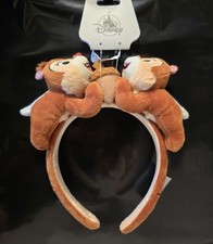NEW 2026 Disney Parks Chip & Dale Ear Headband picture