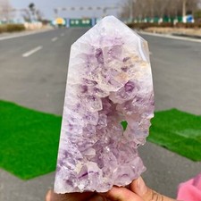 1.16LB  Natural agateamethyst geodeQuartz sheet mineral crystalspecimenHealing picture