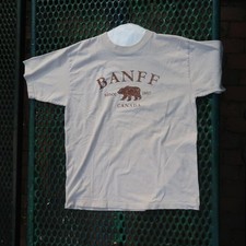 Banff Canada Graphic T-Shirt Size Large picture