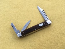 REMINGTON R6393 SPLIT BACK WHITTLER BLOOD GROOVES ON MAIN BLADE BONE HANDLE picture