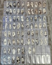 1934 Carreras Film Stars Oval Complete Set of 72 Cards ~ Excellent Condition picture
