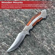 Jameson Hunt For Life� Hunting Knife - Premium Artisan Craftsmanship Overall 10