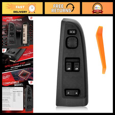 15883318 2003 Chevy Silverado Window Switch & Bezel, Front Driver Side picture