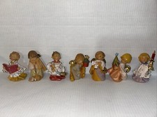 Fontanini Simonotti 7 Pc Choir Boys & Angels Italy 1987 picture