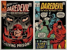 Daredevil #38 & #69 Lot of 2 Doctor Doom Black Panther Marvel Comics 1968 picture