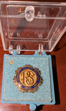 Vintage  Antique LDS Church Mormon Relief Society RS Lapel Pin Circa 1940 Marked picture