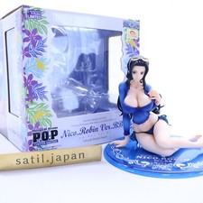 [USED] MegaHouse Portrait.Of.Pirates One Piece Nico Robin Ver.BB 1/8 Figure picture