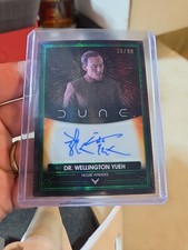 2024 Topps Chrome Dune Chang Chen Auto Dr Wellington Yueh Green Prism #d 20/99 picture