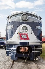 Wabash EMD E-8 N 1009 was the 10,000th locomotive built by EMD 5 x 7 Photo picture
