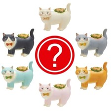 Vintage Inspired MCM Folk Art Cat Figure Japan  1 Random Miniature Surprise Toy picture