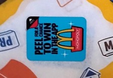 McDonald's 2026 Monopoly Game Unpeeled Pieces (Lot of 10) Start Winning Today  picture