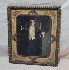 Vintage Photo of Bela Lugosi Dracula In Ornate Antique Frame picture