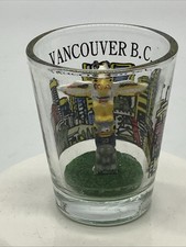 Vancouver BC Canada Totem Pole Souvenir Shot Glass picture
