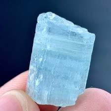 29 CT Natural Aquamarine Crystal From Skardu Pakistan picture
