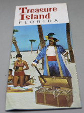 Treasure Island Florida Souvenir Travel Brochure Vintage picture
