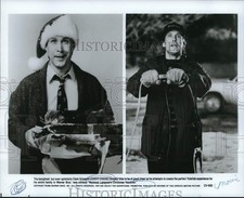1989 Press Photo Chevy Chase stars in 