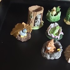 VTG Franklin Mint Woodland Surprises Lot of 12 Jaqueline B. Smith 1984 Stand Box picture