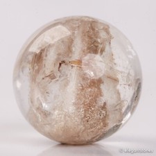 50g33mm Natural Garden/Phantom/Ghost/Lodolite Quartz Crystal Sphere Healing Ball picture