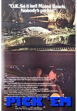 1970s Gulf Travel Motor Oil Gas Service Station Pumps Print Ad MCM Photography picture