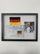Captain's Armband Carsten Ramelow Signed In Frame Germany Autograph picture