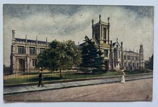 The College Cheltenham England Tuck Oilette Postcard C8 picture