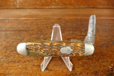 Antique Remington UMC Pocket Knife Acorn Shield - AS IS Damaged - Parts/Repair picture