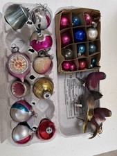 Vintage Christmas Ornaments. picture