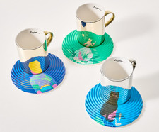 LUYCHO x Oyow Locomotion Porcelain Mirror Design Mug 250/350ml picture
