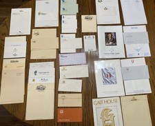 Lot of  Vintage 70’s 80’s Hotel Stationery, Letterheads, Envelopes Unused  picture