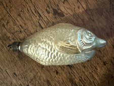 Antique German silver nitrate Glass Ornament 1920's 