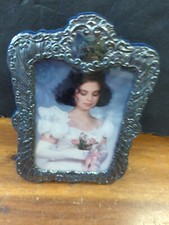 Vintage Sterling Silver Victorian Style Picture Frame JR 925 Reposse 4 By 6