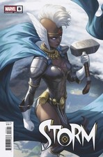 Storm (5th Series) #8A VF/NM; Marvel | Thor's Hammer Variant - w/Bag+Board picture