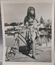 1960s Woman Bicycle Universal Pictures Original 8x10 Publicity Photo picture