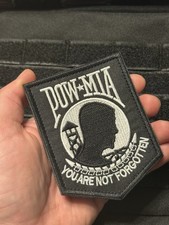 POW MIA PATCH VIETNAM WAR Patch Hook Loop 4
