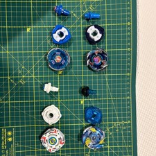 Beyblade X 25th Anniversary 4 Complete Bey Set Collectible 15+ picture