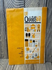Vintage 1960s Quebec Travel Guide 