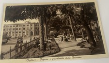 Antique RPPC Postcard Cagliari Città Dogana Italy Rare Customs House 1930s picture