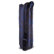 Skunk Smell Proof Tube Bag Hookah Shisha Glass Protection Cosmic Blue Camo 24″ picture