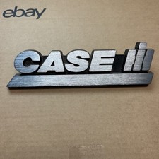 Case IH Emblem Nameplate Badge Part 186882A1 Tractor Equipment Logo OEM Genuine picture