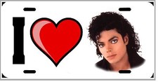 L@@K Michael Jackson  License Plate Vanity Auto Tag  picture