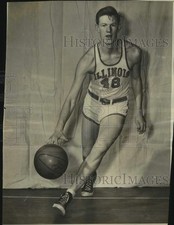1954 Press Photo John Kerr Playing For Illinois - lrs02130 picture