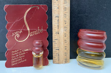VTG SARABÈ Perfume MINI LOT by Juvena MINI 3ml & 7ml COLLECTIBLE 1980 picture