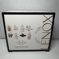 Lenox Figural Tree Hanging Ornament Set of 8, Halloween Ornaments, without tree. picture