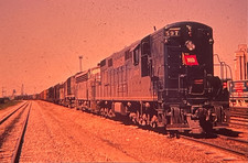Wabash RR 597 Diesel Locomotive - Original 35mm Slide By Porreca & Assoc. Inc picture