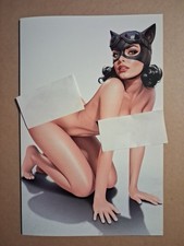 Cool Comics Gallery Black Cat full nudewhite cover LTD 100 picture